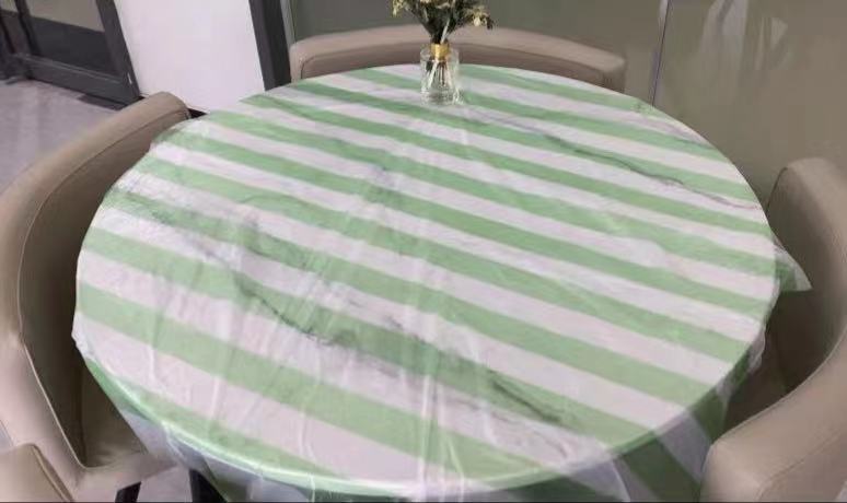 Cubierta de mesa de rayas de color HDPE 1mx1m Cubierta de mesa de rayas de color HDPE 1mx1m